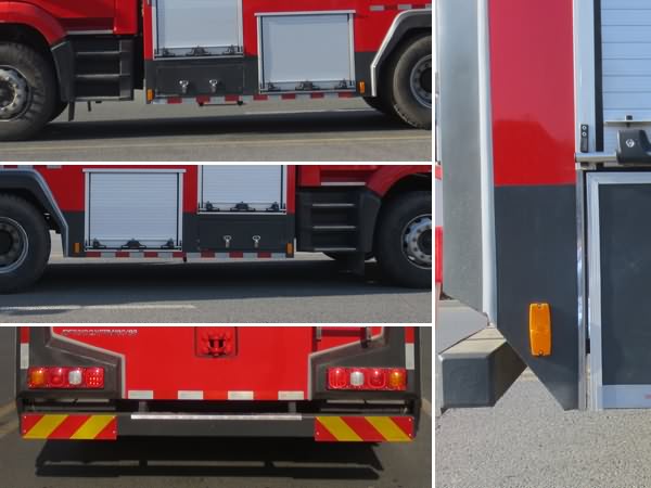 16噸陜汽后雙橋泡沫消防車(chē)