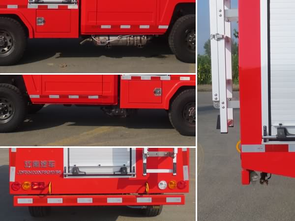 藍牌四驅越野森林水罐消防車