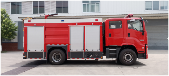 國(guó)六 9噸五十鈴單橋泡沫消防車(chē)
