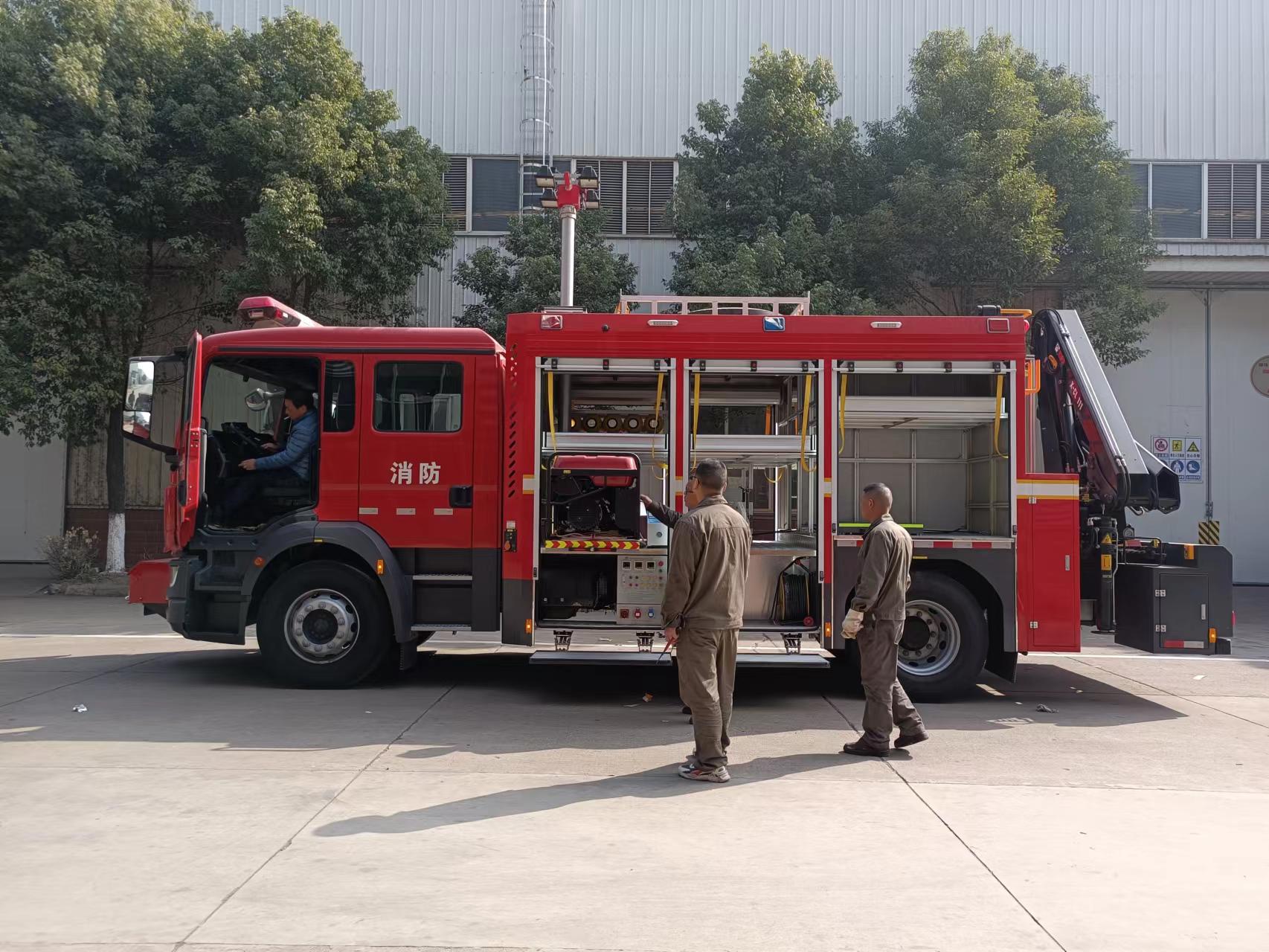 搶險(xiǎn)救援消防車（德國曼）