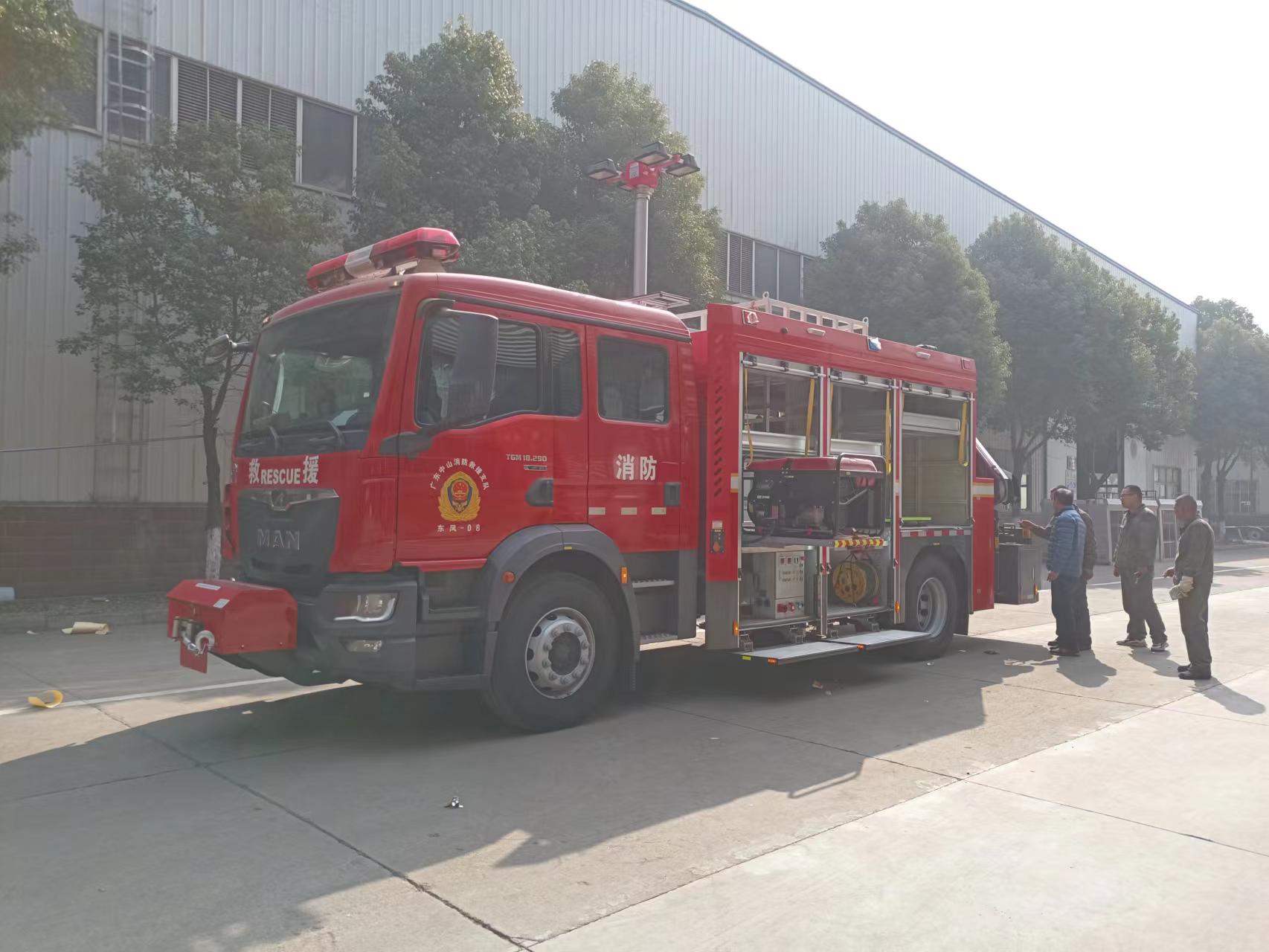 搶險(xiǎn)救援消防車（德國曼）